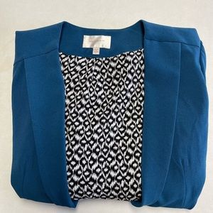 Skies are Blue Blazer Size L. Dark blue/green